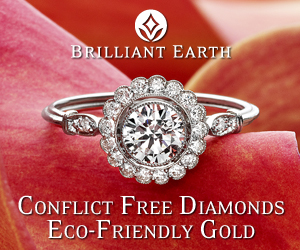 Brilliant earth vintage wedding rings