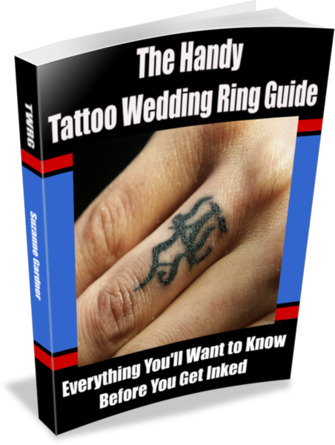 Ring Tattoos on Handy Tattoo Wedding Ring Guide  The One And Only Tattoo Ring E Book