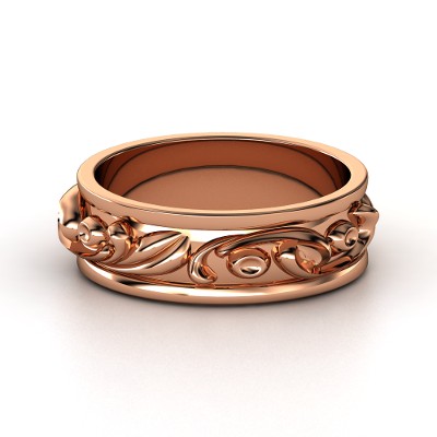 rose gold engagement rings