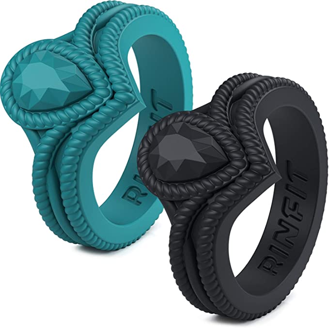 Amazon Rinfit Diamond Shape Silicone Ring 2022