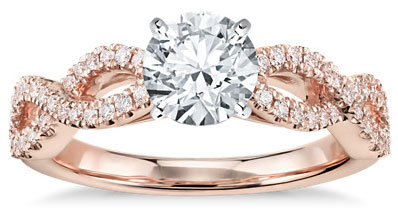 Expensive rose online gold engagement rings