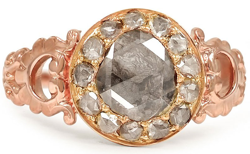 Antique Georgian Rose Cut Diamond Cluster Ring c.1820 - Antique Jewelry |  Vintage Rings | Faberge EggsAntique Jewelry | Vintage Rings | Faberge Eggs