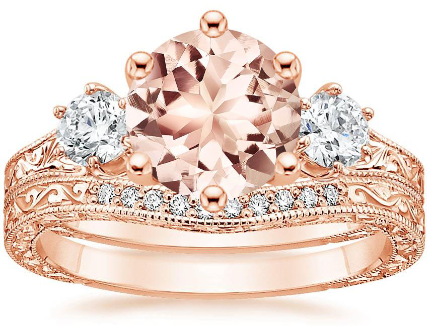 Brilliant earth morganite ring deals