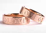 personalized wedding bands