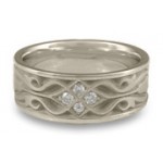 reflective images celtic wedding band