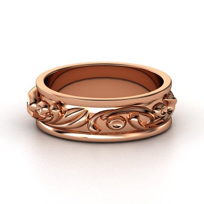 rose gold engagement rings