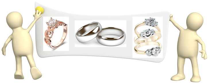 types of wedding bands