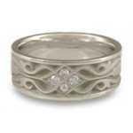 reflective images celtic wedding band